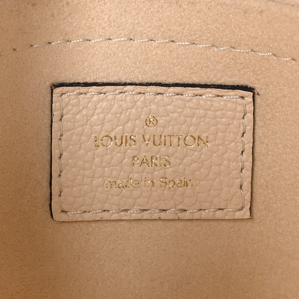 Empreinte Monogram Giant Speedy Bandouliere 20 Creme