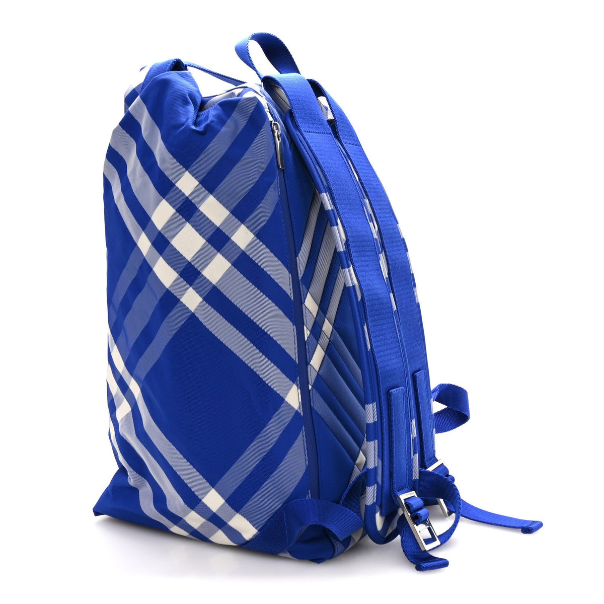 Nylon Nova Check Roll Backpack Knight