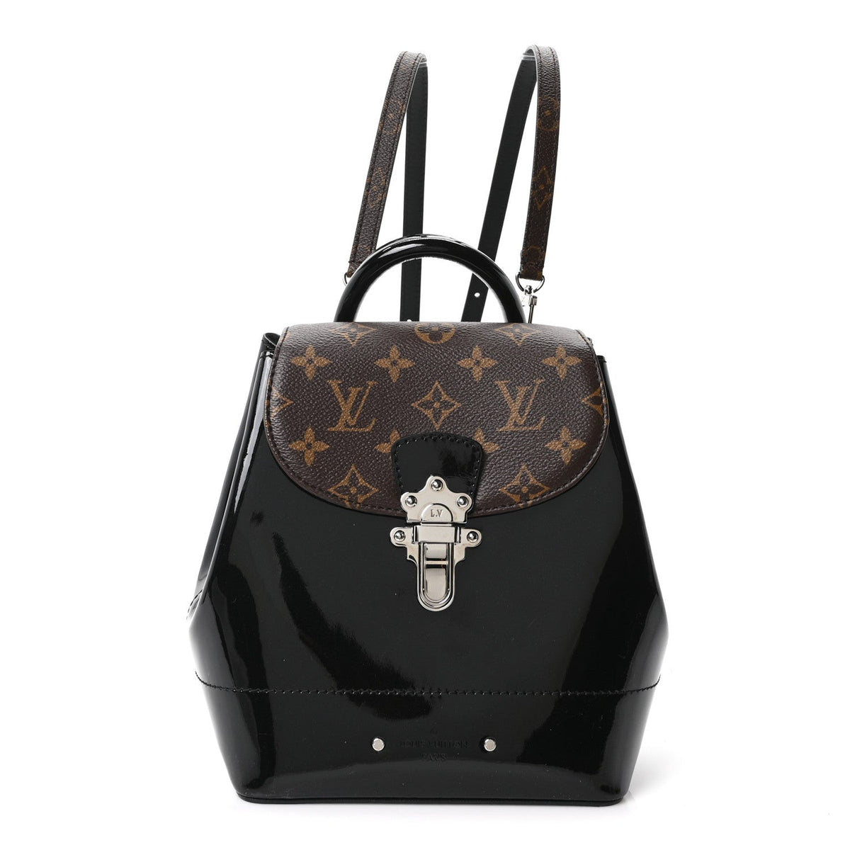 Patent Monogram Hot Springs Backpack Black