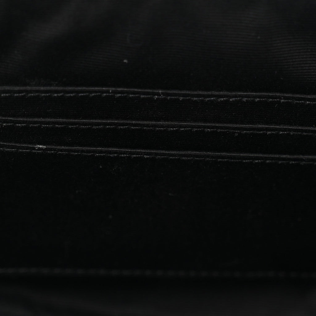 Lambskin Monogram Belt Bag Black