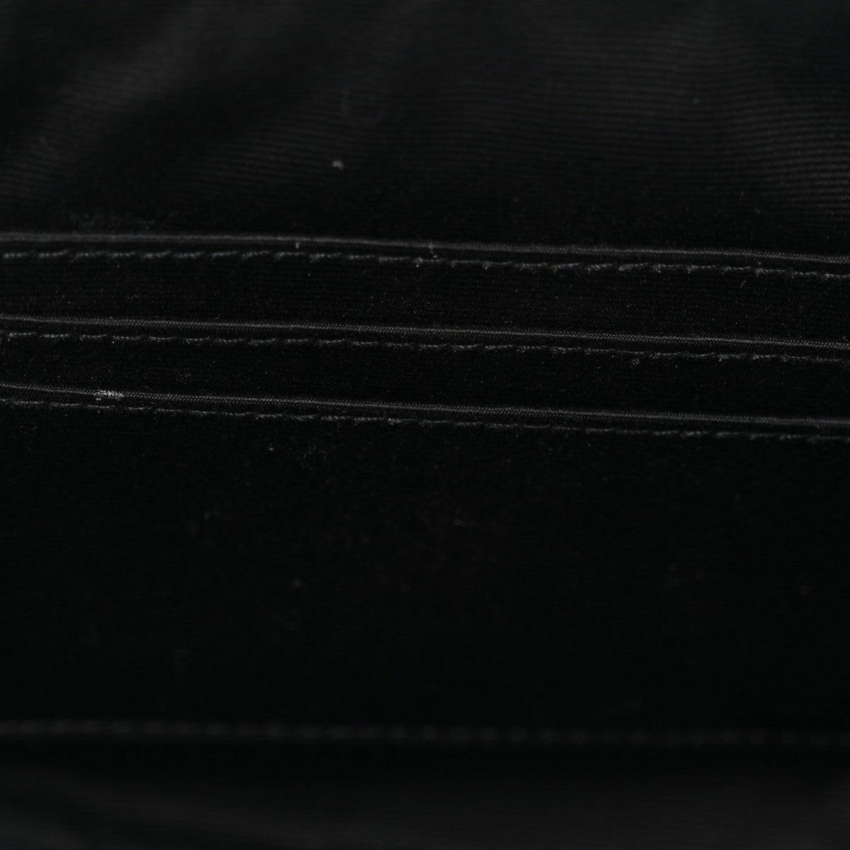 Lambskin Monogram Belt Bag Black