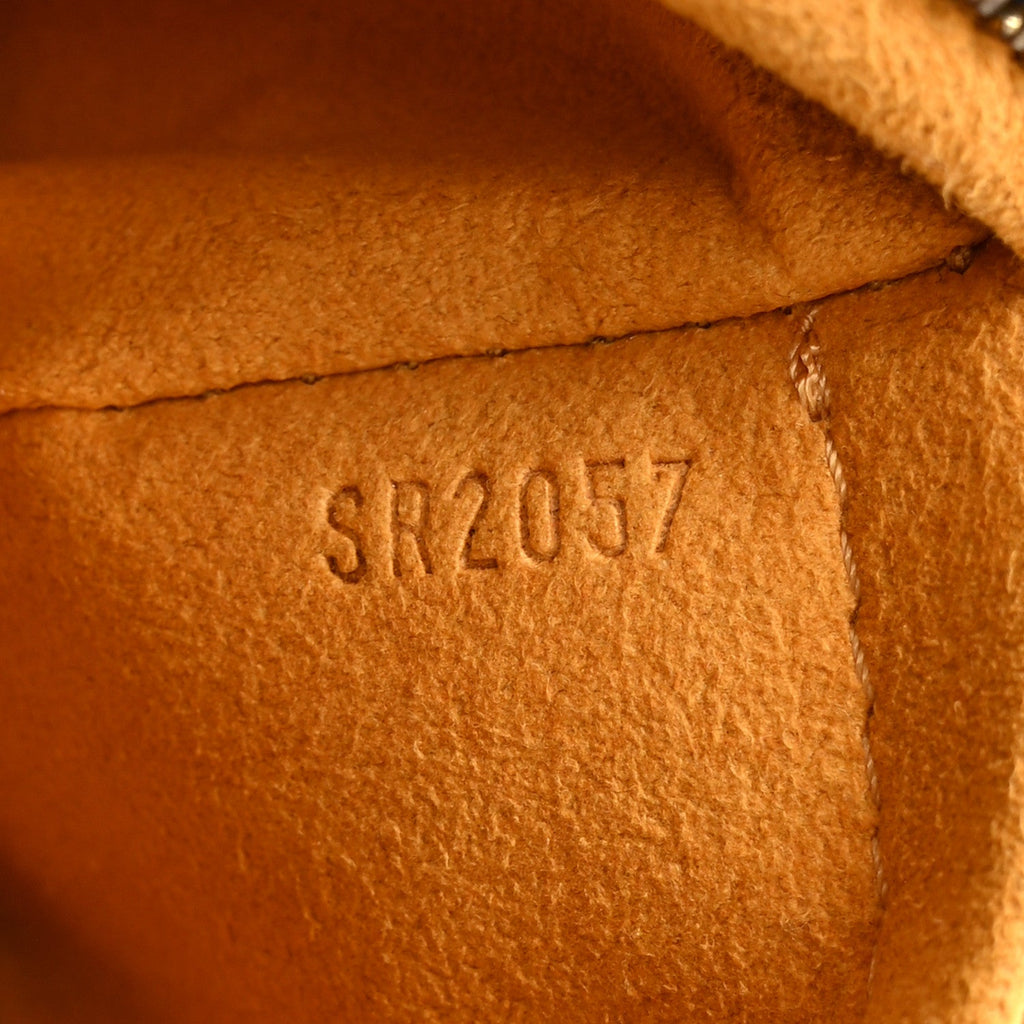 Monogram Denim Bum Bag Blue
