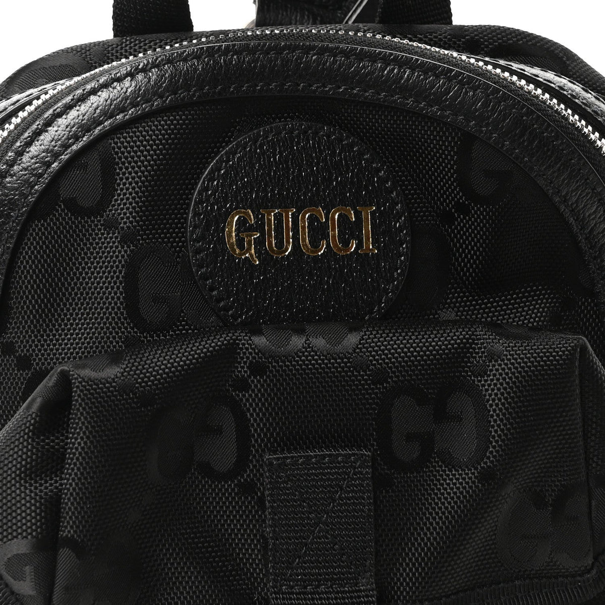 Econyl Nylon Monogram Off The Grid Sling Backpack Black