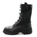 Vitello Montana Neoprene Combat Boots 36 Black