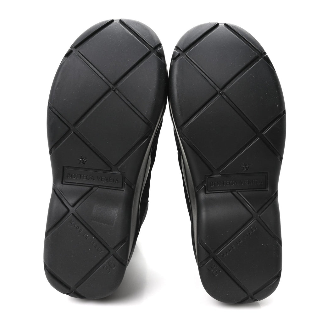 Technical Fabric Rubber Puddle Bomber Boots 36 Black Grass