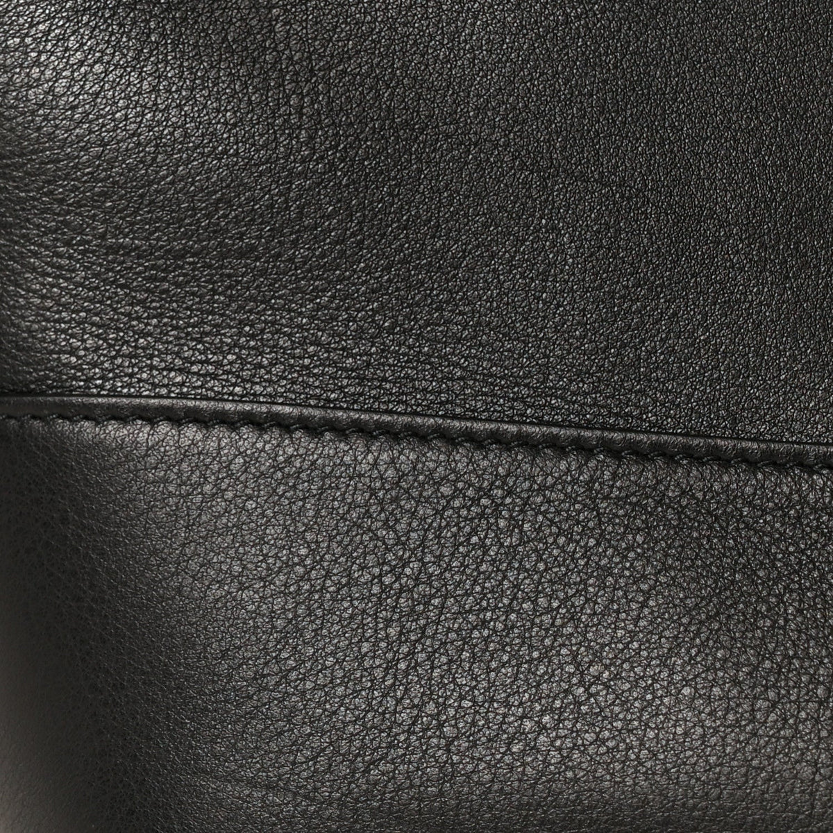 Smooth Calfskin Y Small Bucket Bag Black