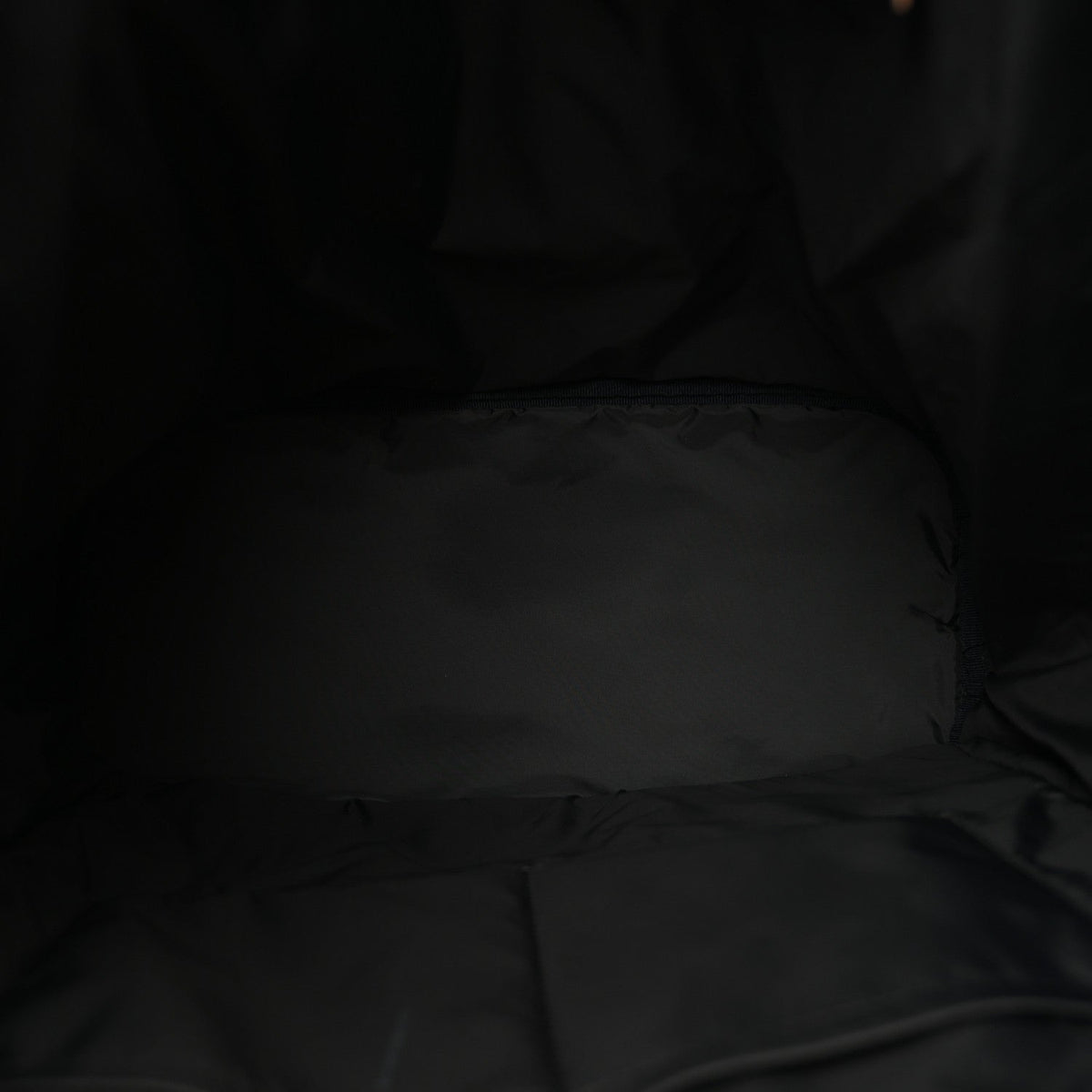 Nylon Calfskin Signature Backpack Black