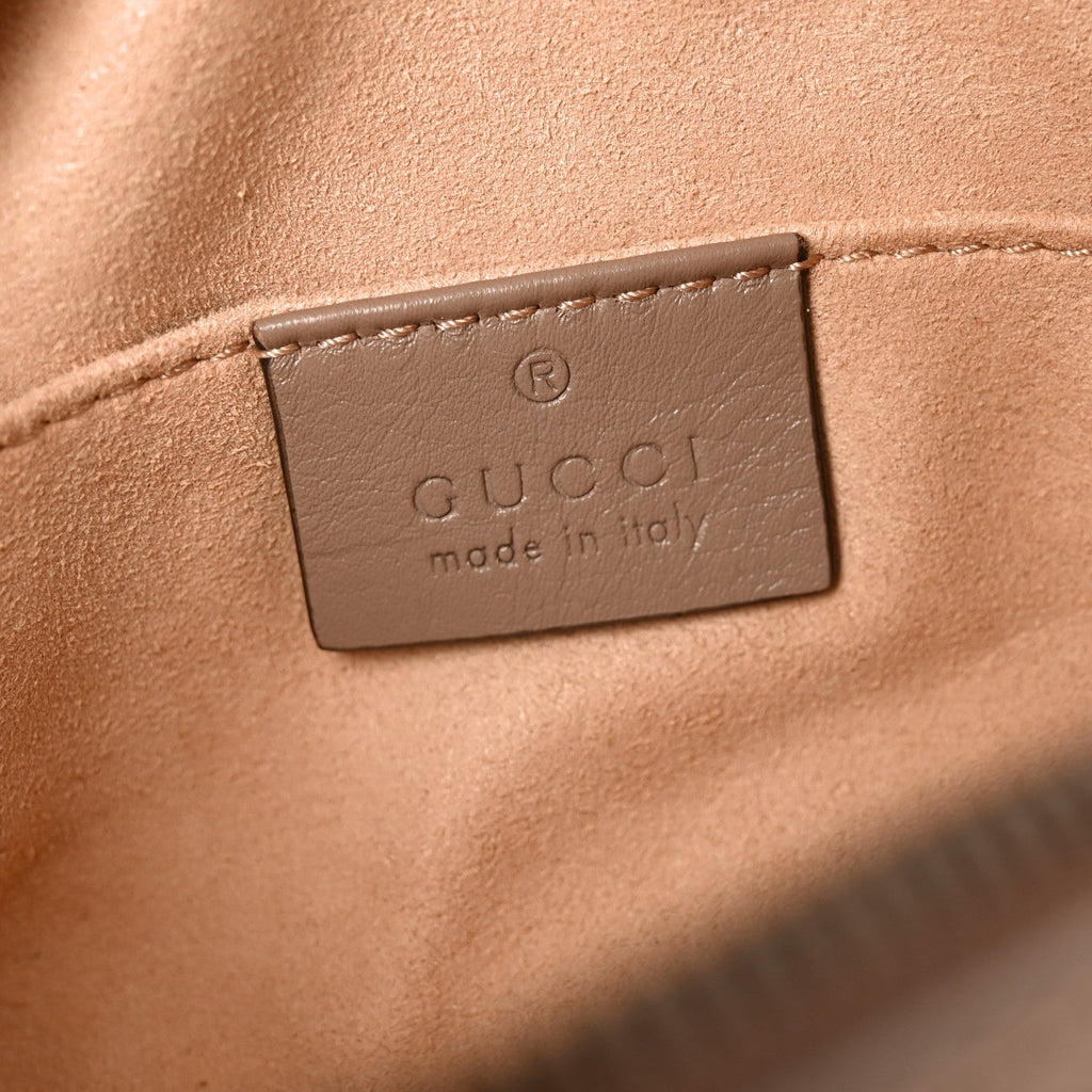 Calfskin Matelasse GG Marmont Belt Bag 75 30 Porcelain Rose