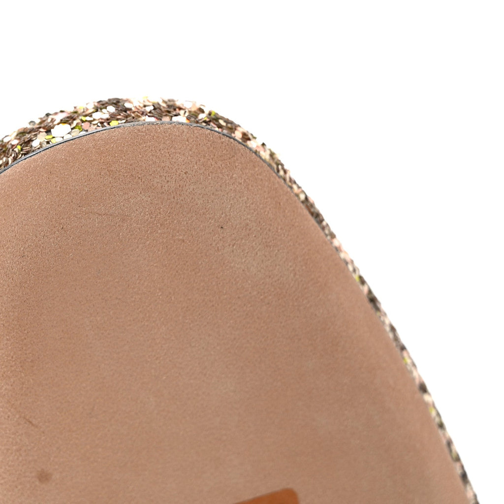 Glitter D-Circus 80mm Short Boots 37 Gold