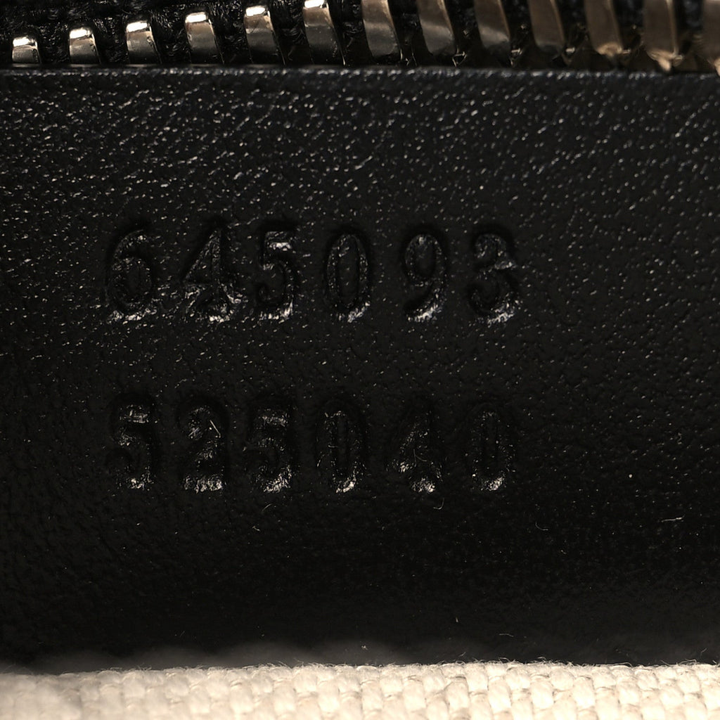 Calfskin GG Tennis Embossed Pocket Belt Bag Black
