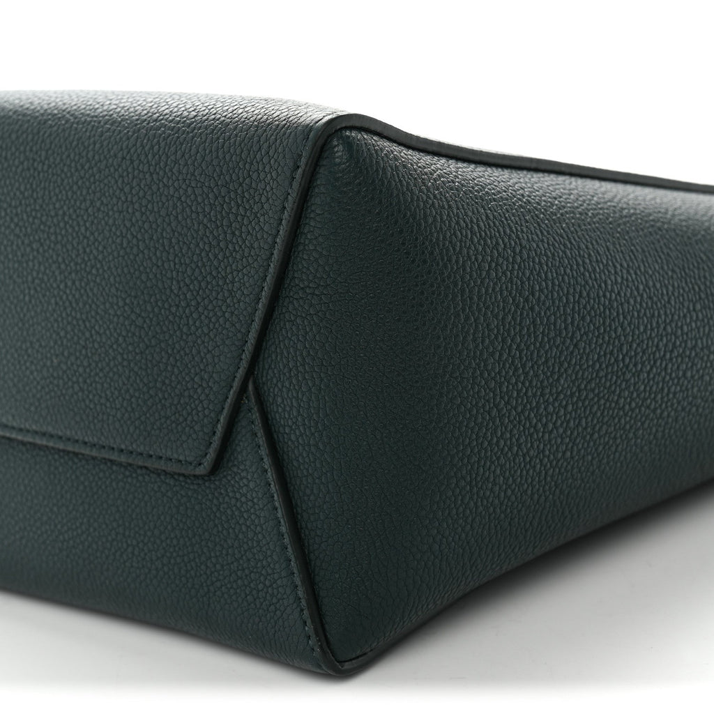 Soft Grained Calfskin Small Sangle Bucket Bag Amazone