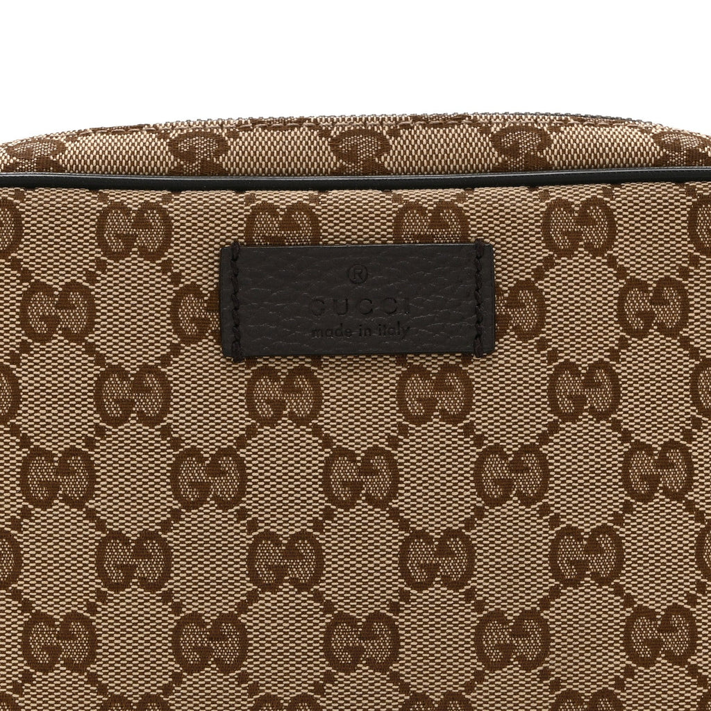 Monogram Belt Bag Dark Brown