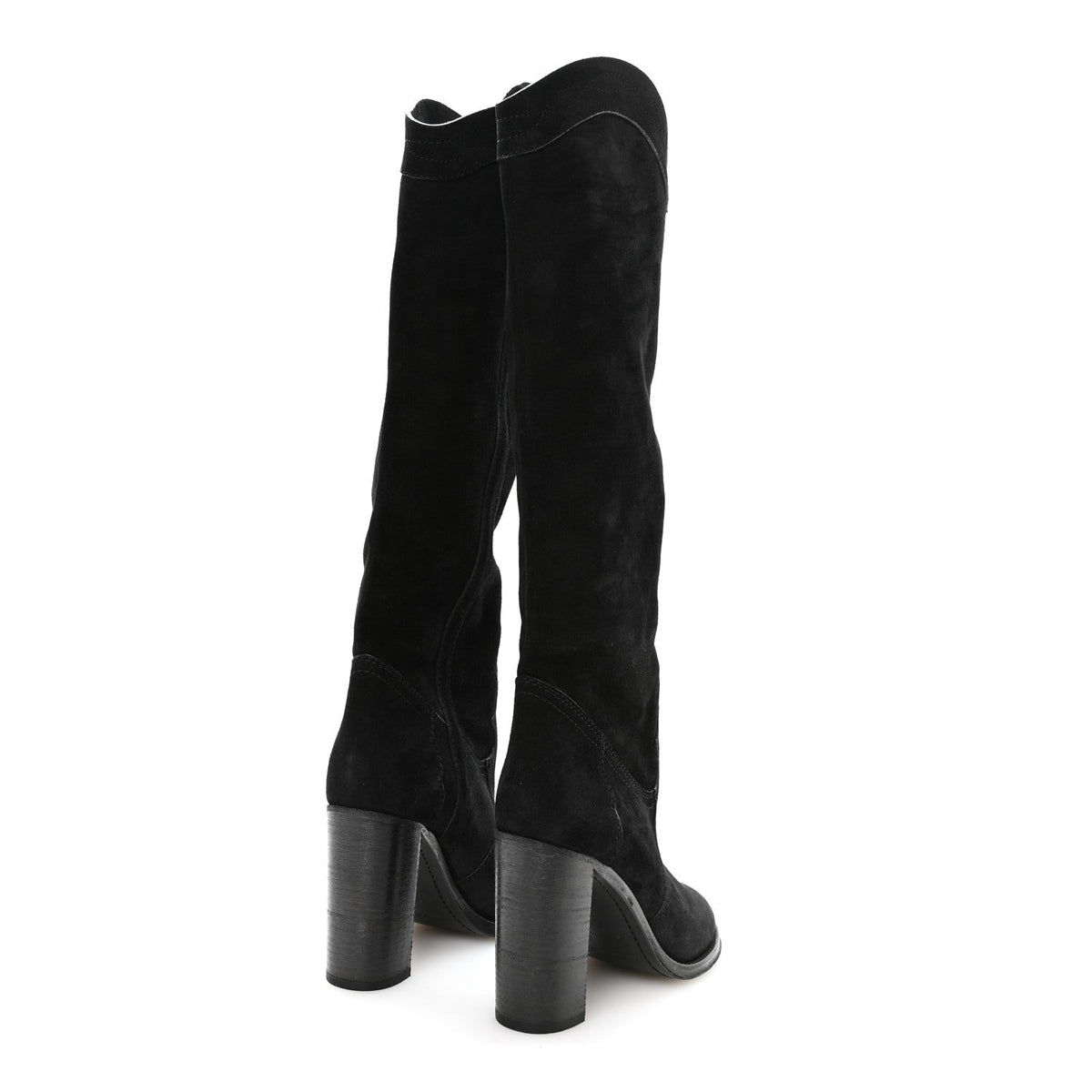 Kate 105 Western Knee High Boots 38 Black
