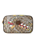 X DISNEY GG Supreme Monogram Donald Duck Small Interlocking G Belt Bag 85 34 Beige Multicolor New Acero