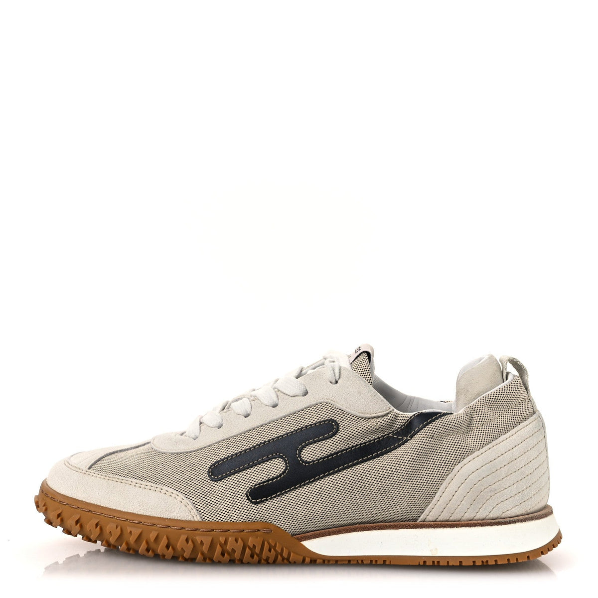 Toile Suede Goatskin Jet Sneakers 38 Multicolored Prunoir