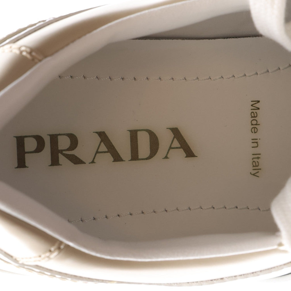 Vitello Rois Triangle Womens Downtown Platform Low Top Sneakers 41 Beige White
