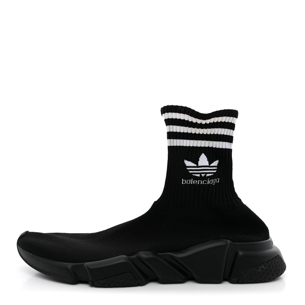 X ADIDAS Neoprene Knit Mens Speed 3.0 Sneakers 44 Black