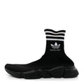 X ADIDAS Neoprene Knit Mens Speed 3.0 Sneakers 44 Black