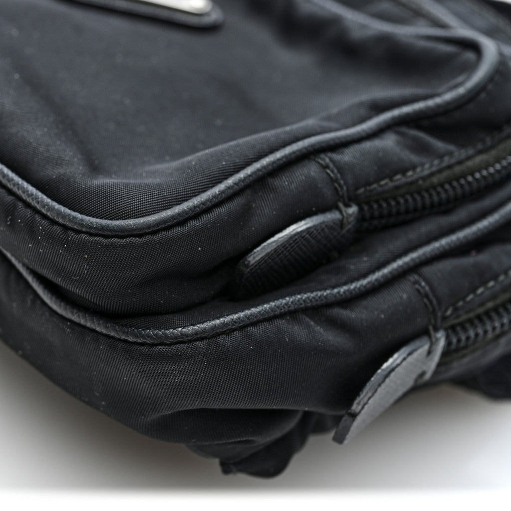 Tessuto Nylon Belt Bag Black
