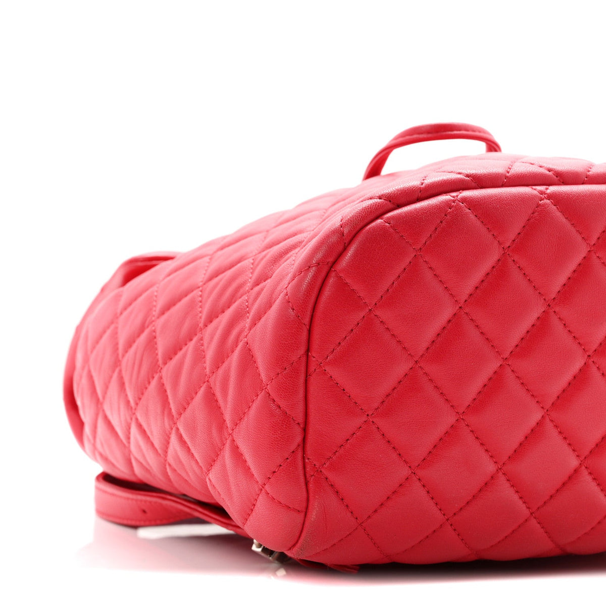 Lambskin Quilted Small Urban Spirit Backpack Dark Pink