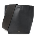 Soft Grained Calfskin Small Sangle Bucket Bag Kohl