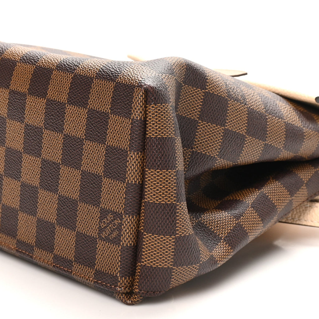 Damier Ebene Clapton Backpack Creme