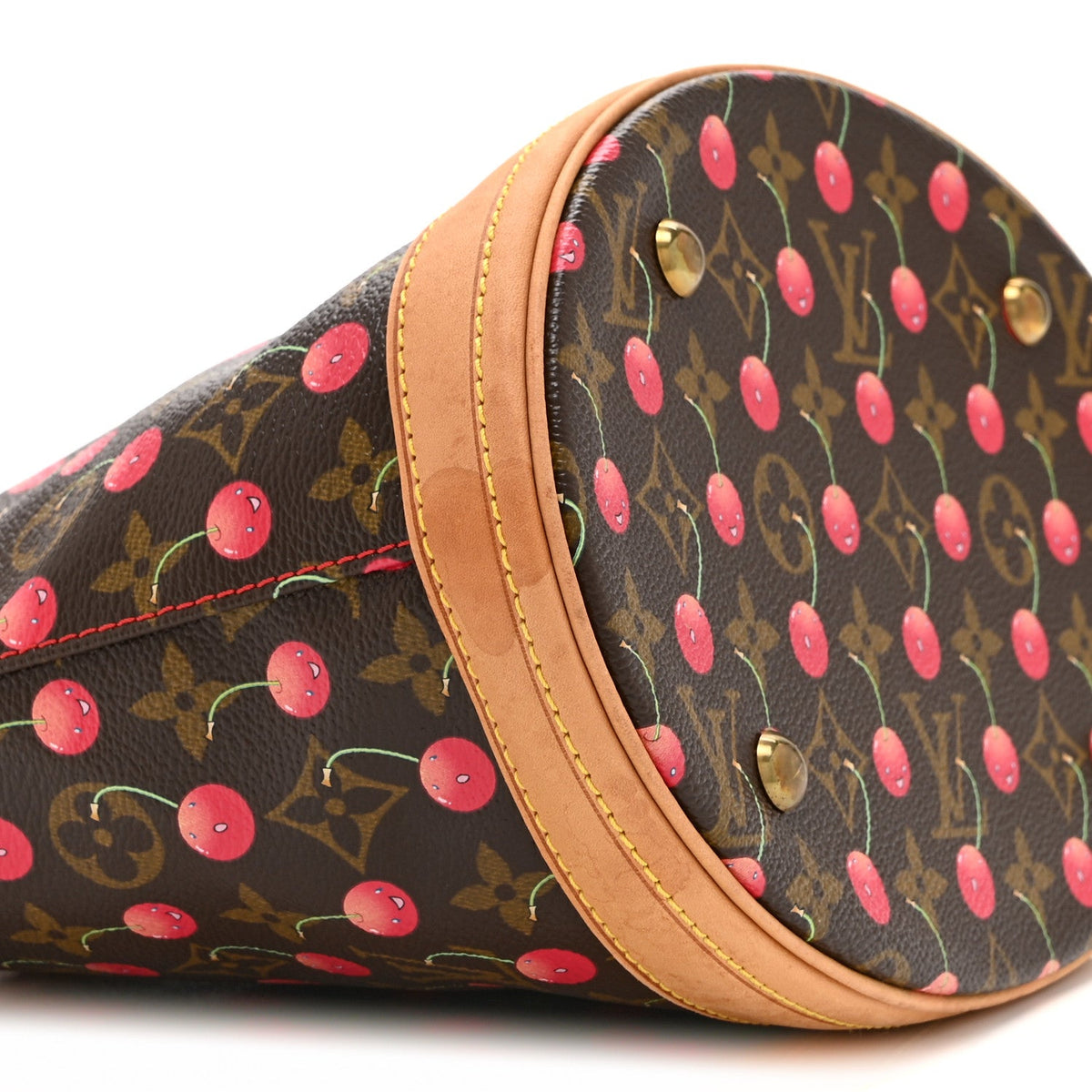 Monogram Cerises Bucket Bag