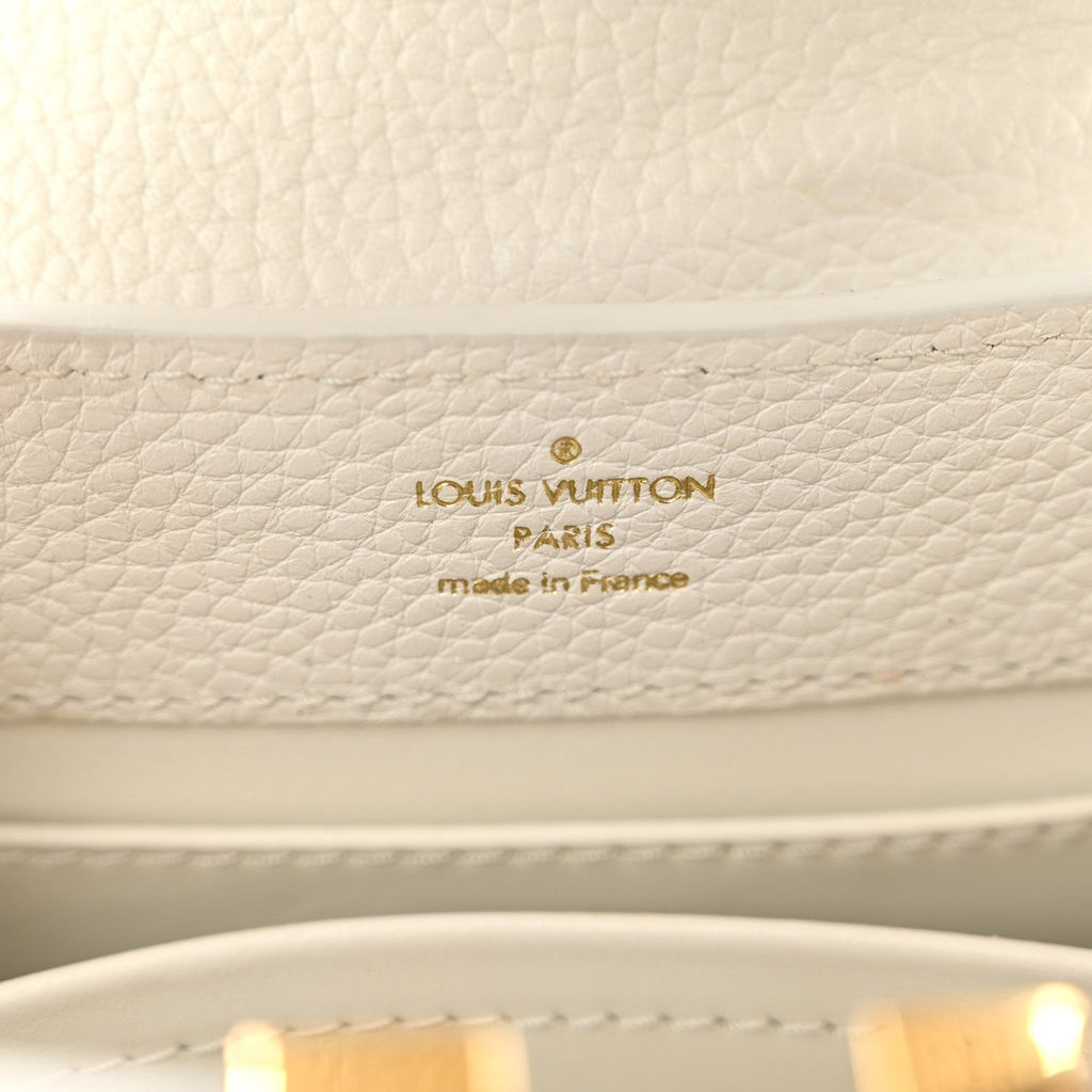 Taurillon Ayers Capucines Mini White Snow White