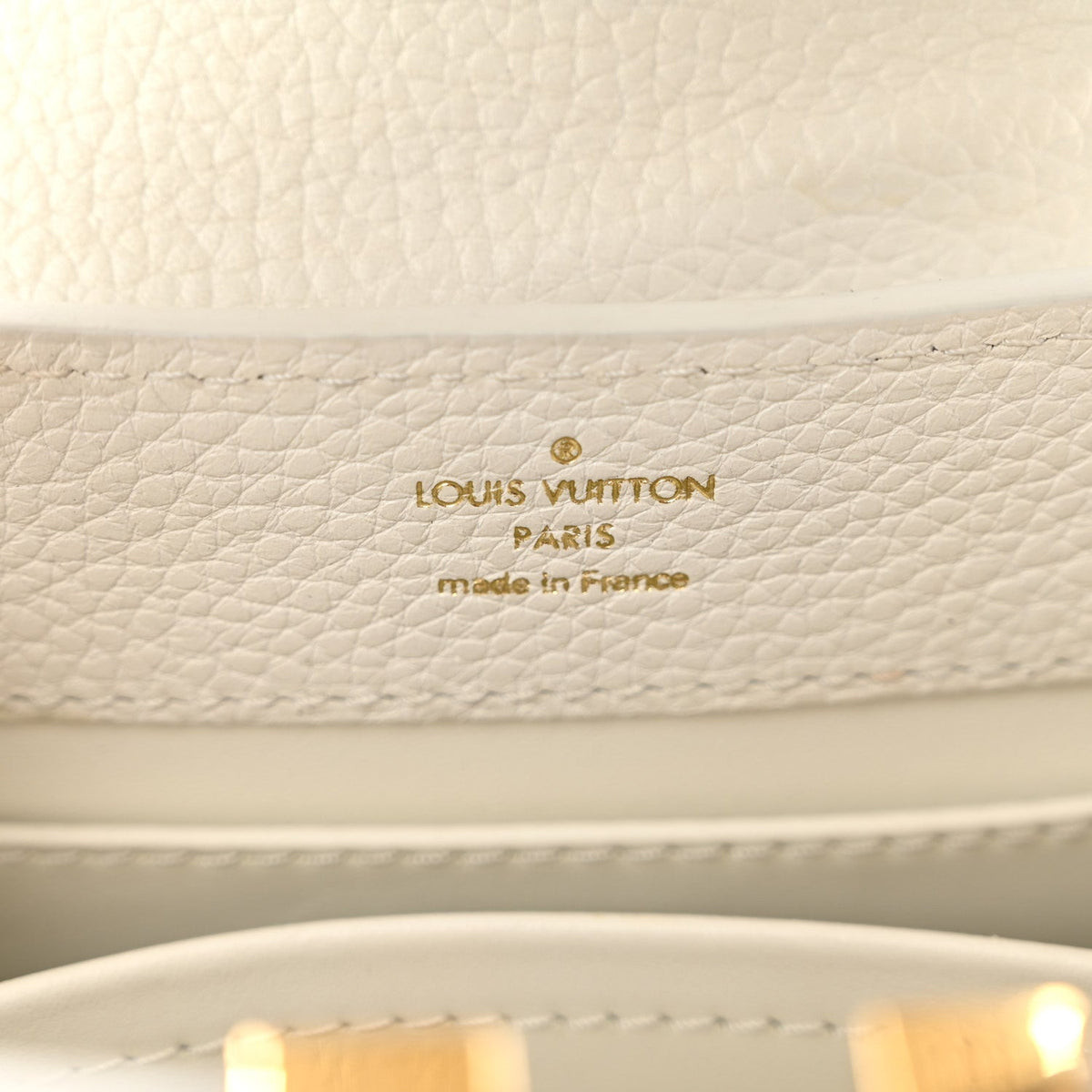 Taurillon Ayers Capucines Mini White Snow White
