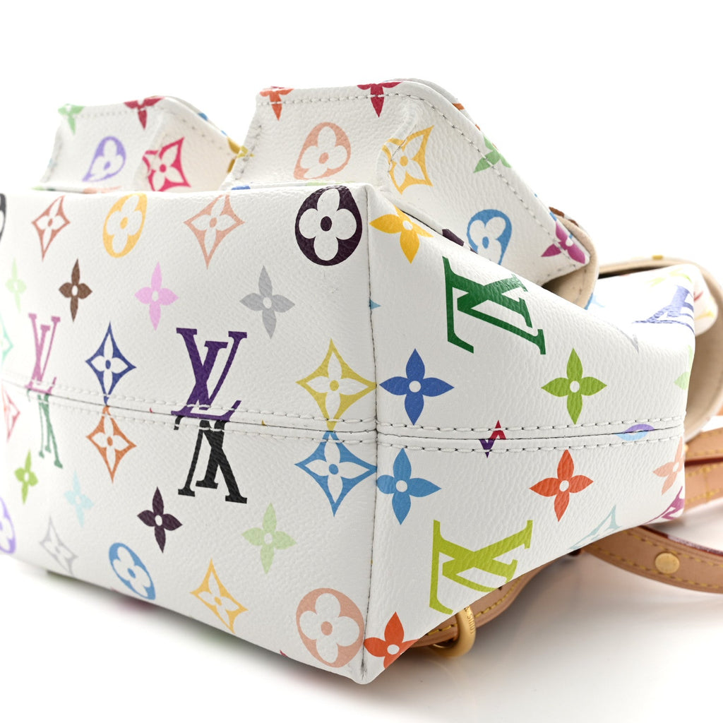 LV X TM Monogram Multicolor Venice Backpack White