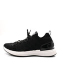 Fabric Logo Sneakers 37.5 Black