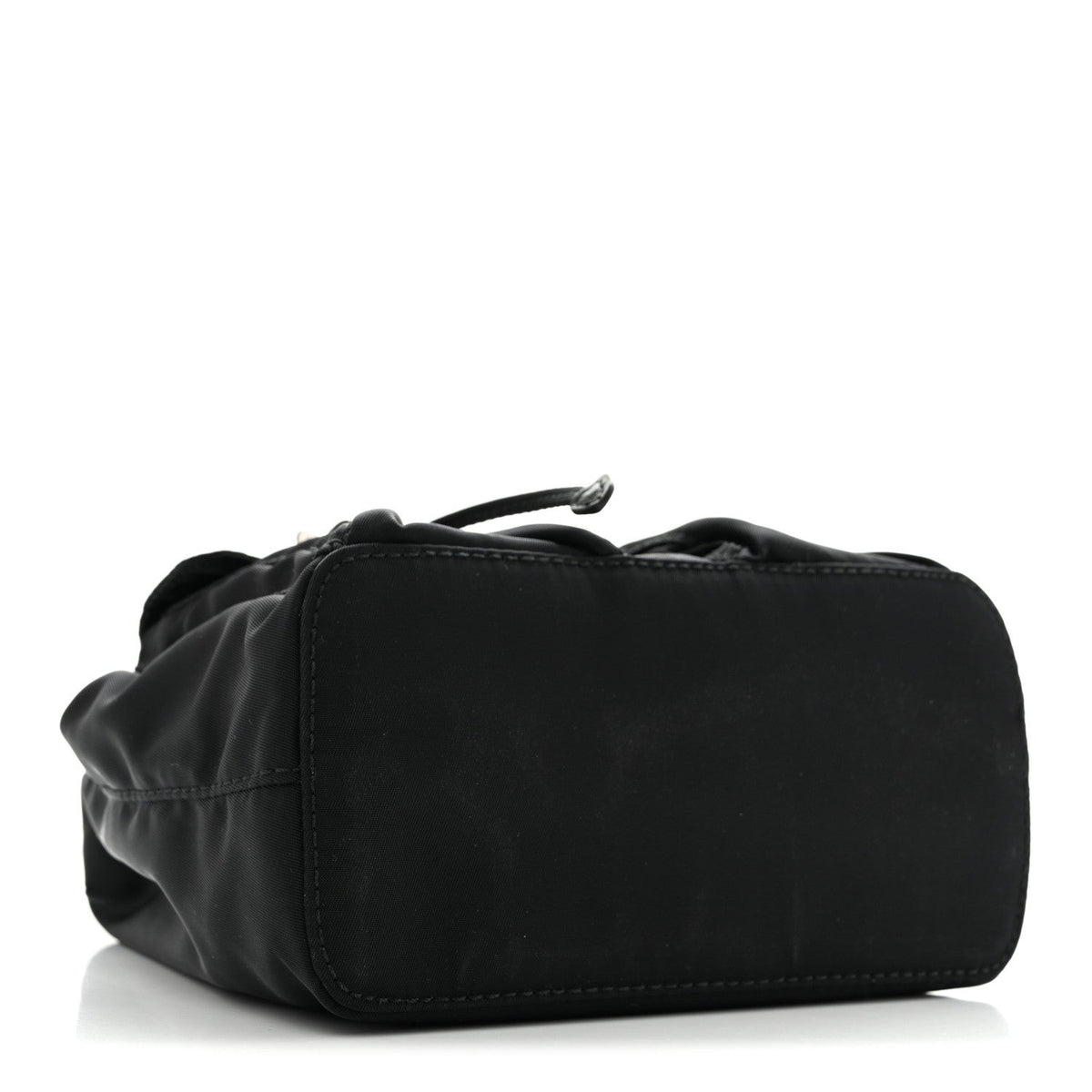 Nylon Vela Mini Crossbody Backpack Black
