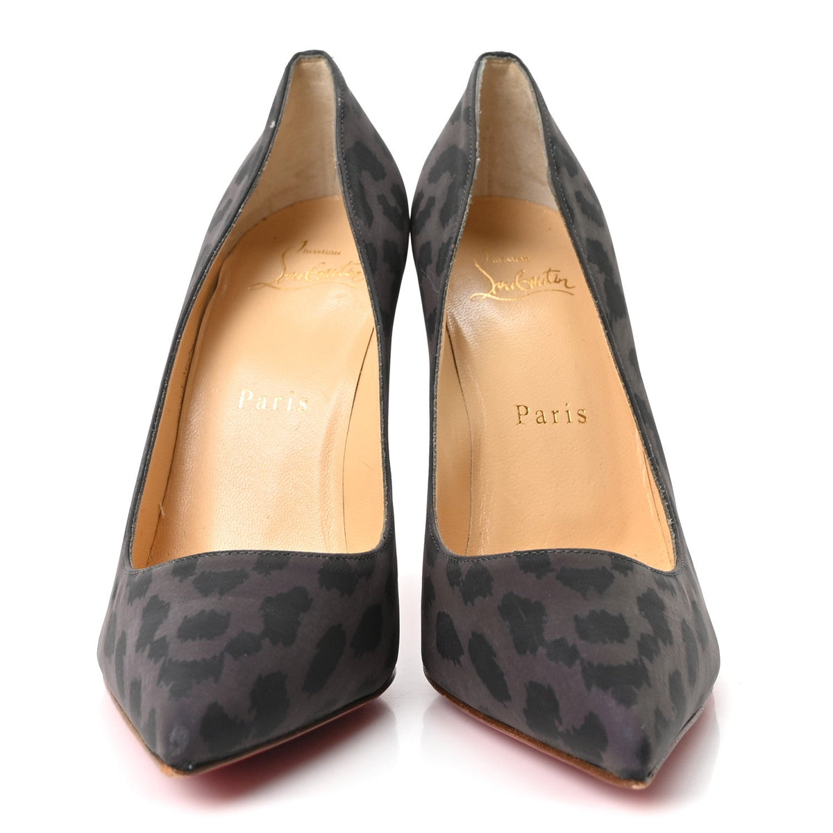 Nylon Reflex Leopard Pigalle Follies 100 Pumps 36 Multi