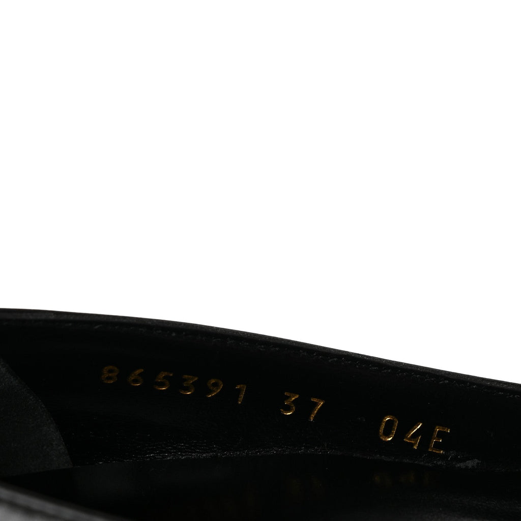 Calfskin Bombshell Pumps 37 Black