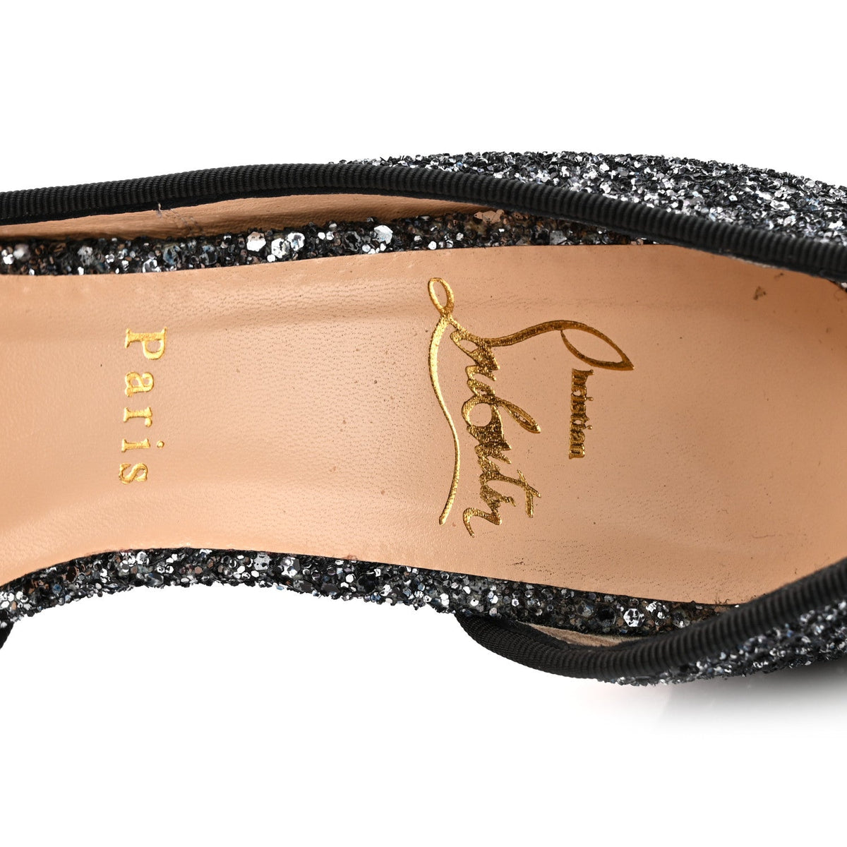 Glitter Dragonfly Iriza 100 Pumps 38 Black