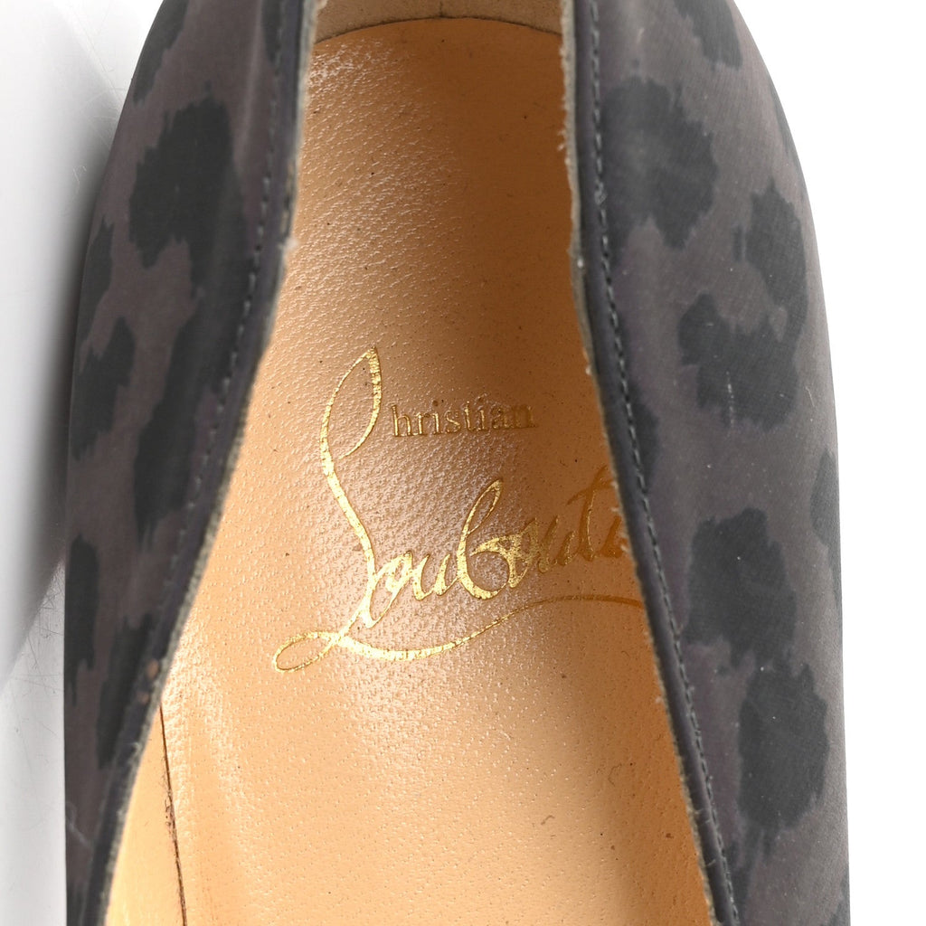 Nylon Reflex Leopard Pigalle Follies 100 Pumps 36 Multi