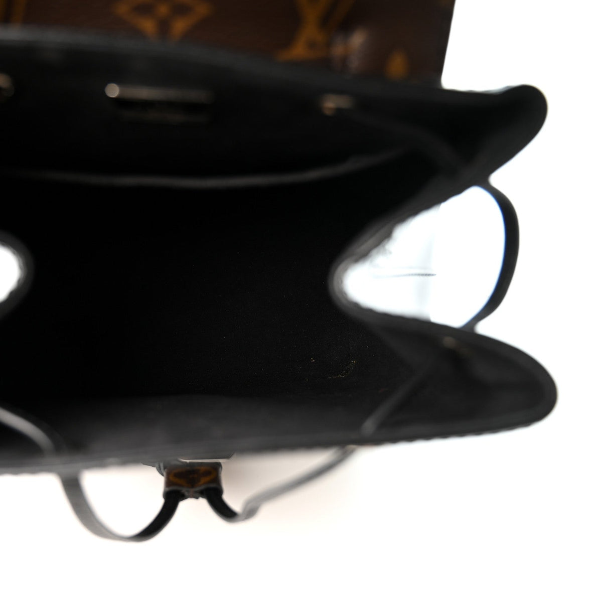 Patent Monogram Hot Springs Backpack Black