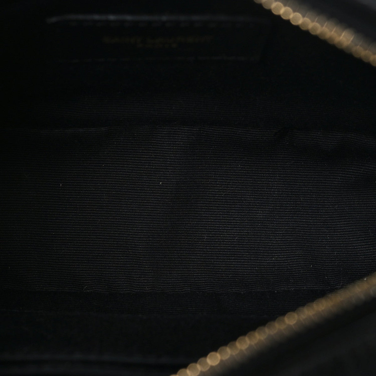 Calfskin Matelasse Monogram Lou Belt Bag Black