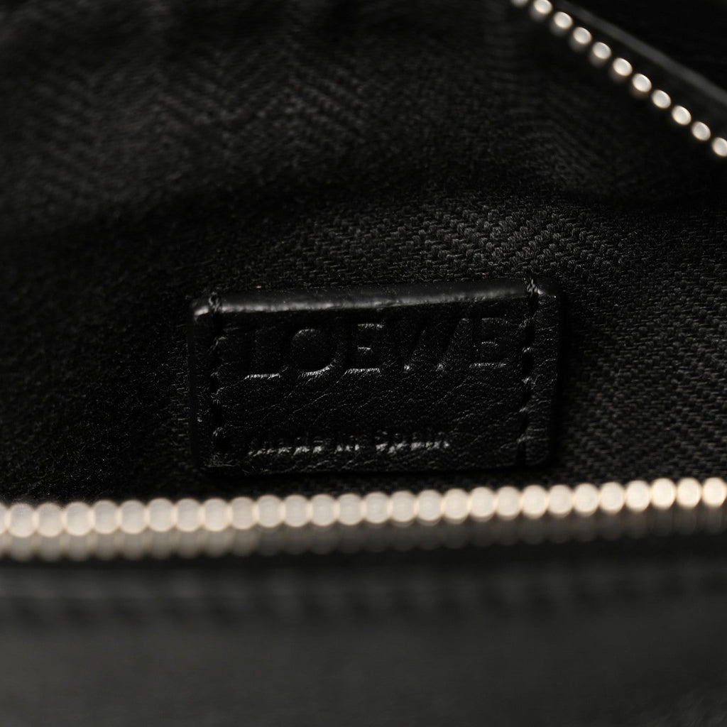 Calfskin Mini Puzzle Bumbag Black