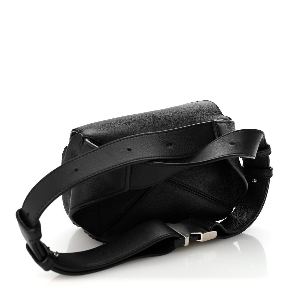 Calfskin Mini Puzzle Bumbag Black