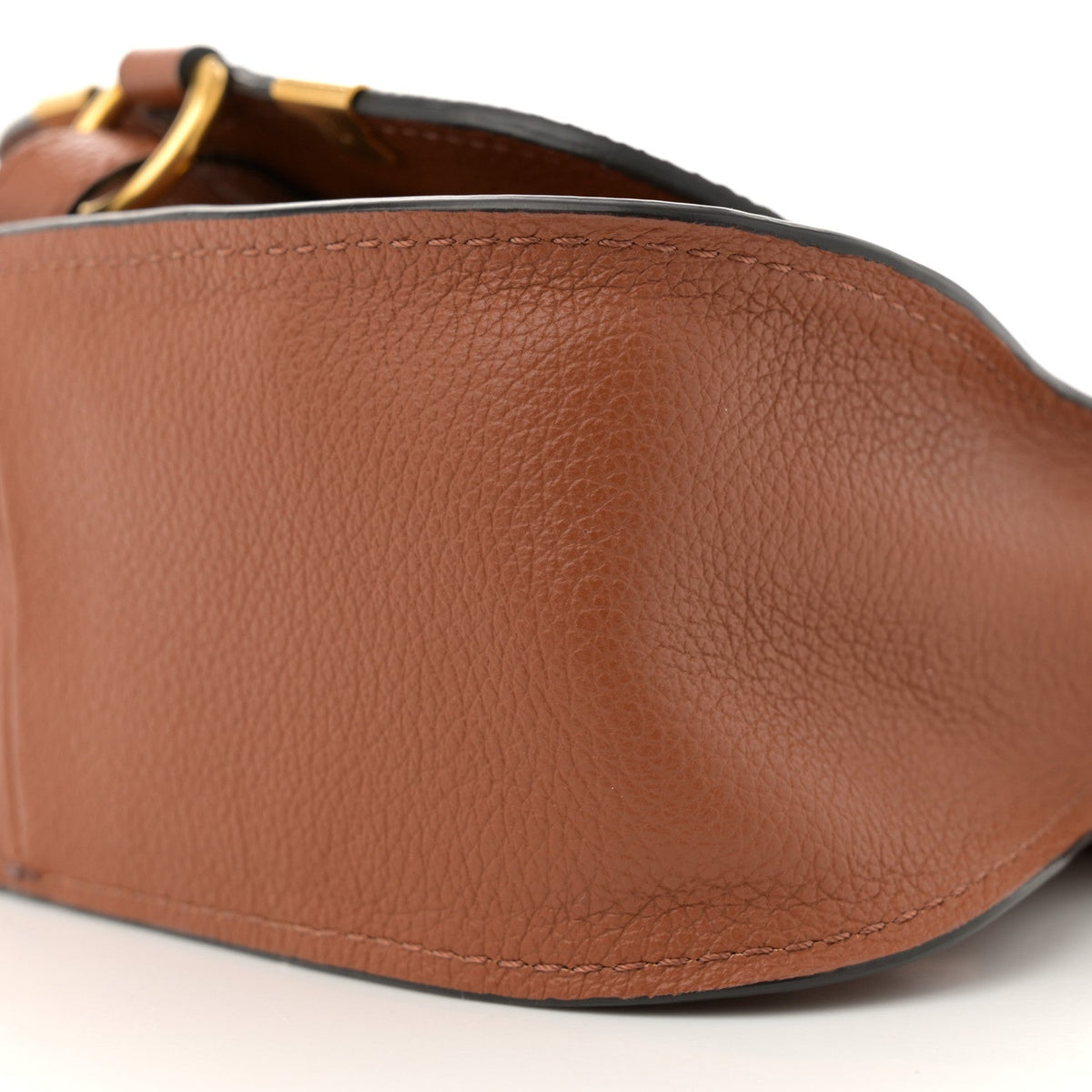 Calfskin Mini Marcie Satchel Tan