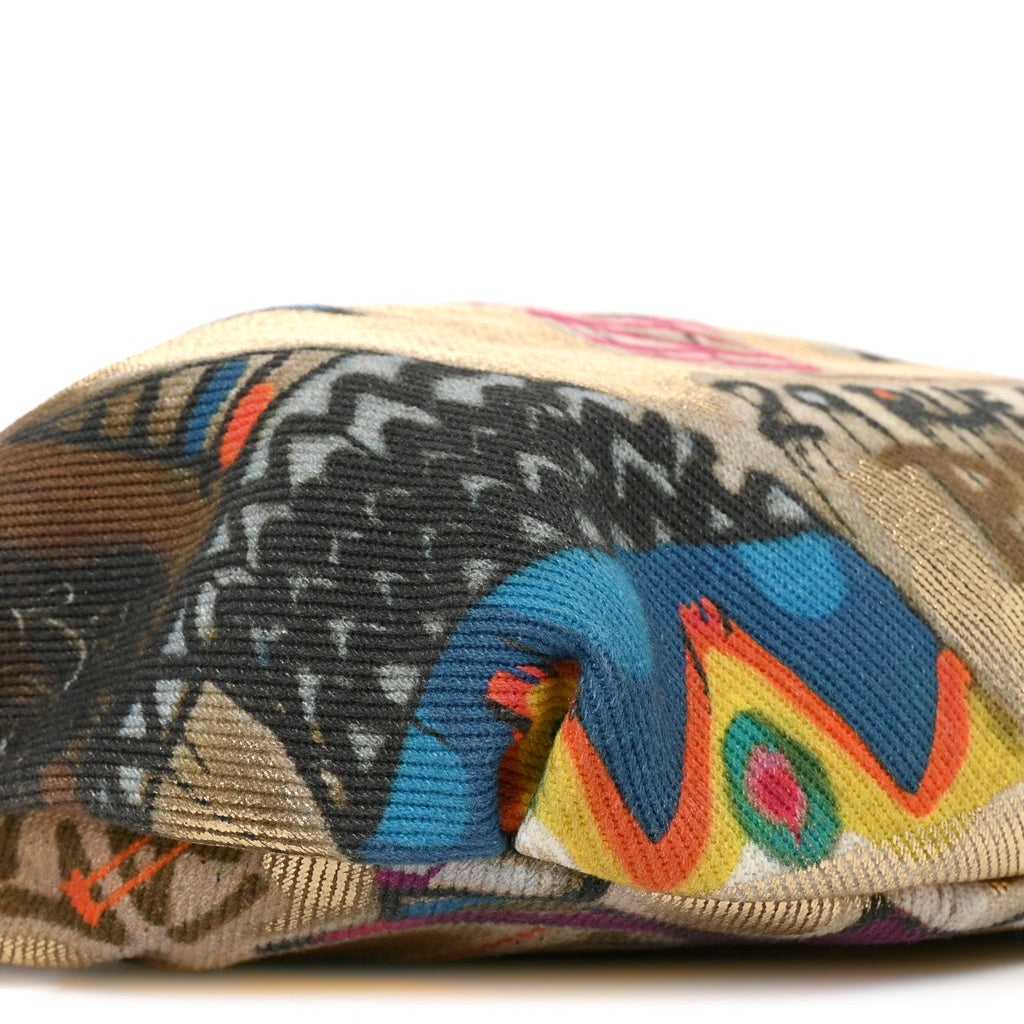 Graffiti Printed Canvas Street Spirit Waist Belt Bag Multicolor