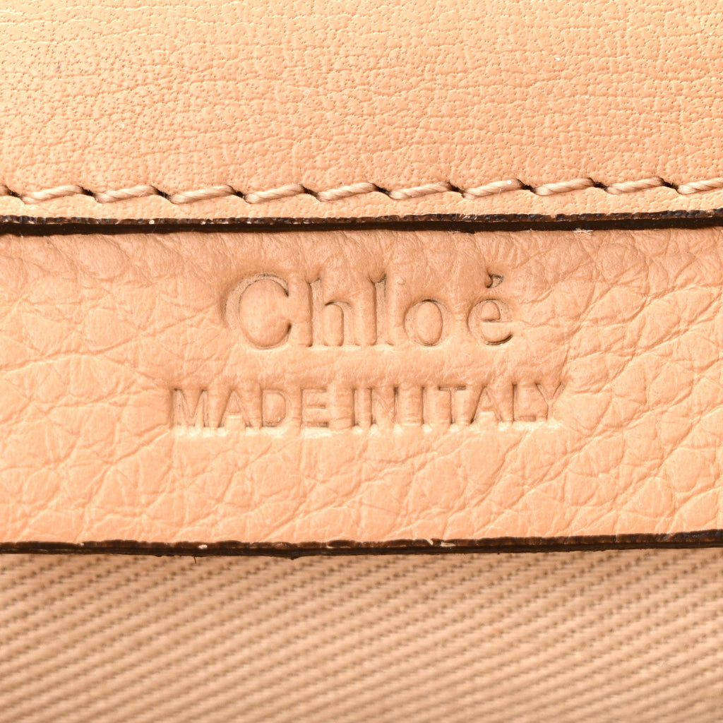 Suede Calfskin Mini Faye Backpack Blush Nude