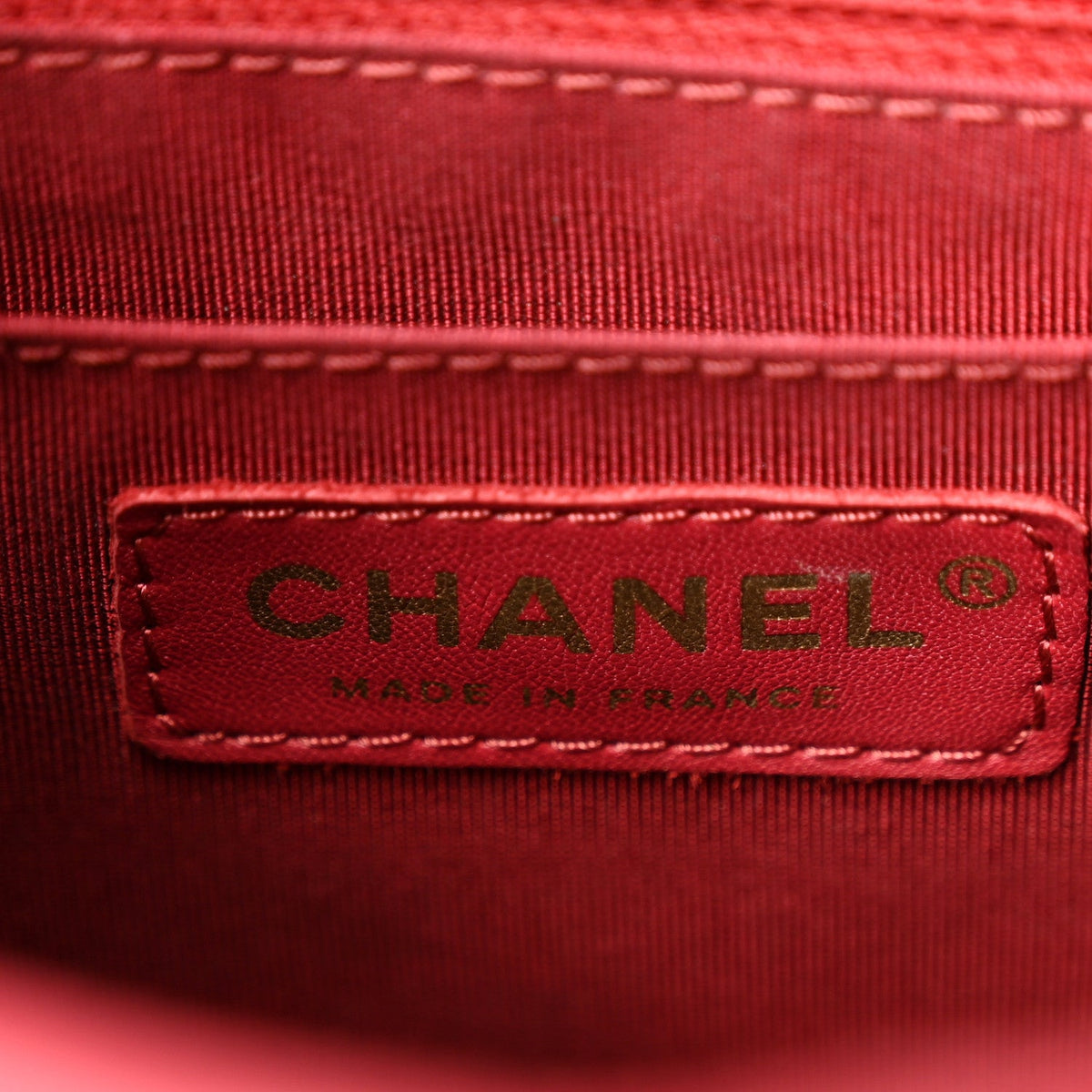 Lambskin Quilted Small Urban Spirit Backpack Red