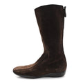 Suede Boots 36.5 Brown
