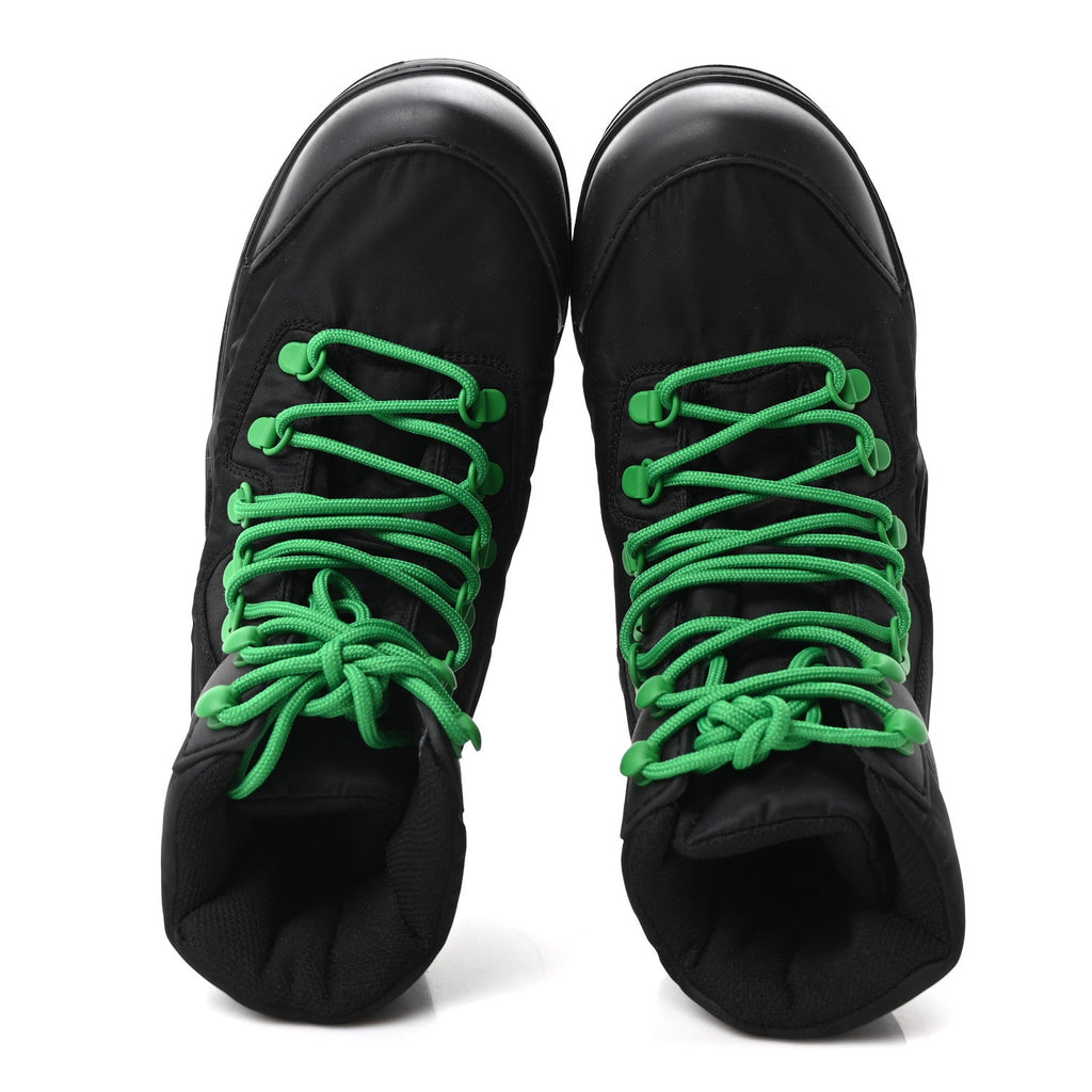 Technical Fabric Rubber Puddle Bomber Boots 36 Black Grass