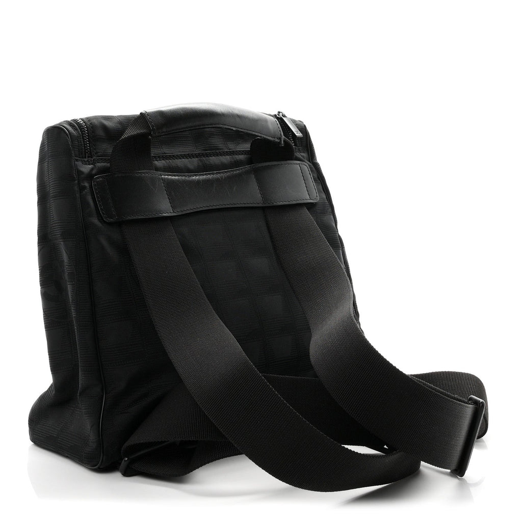 Nylon Travel Backpack Black