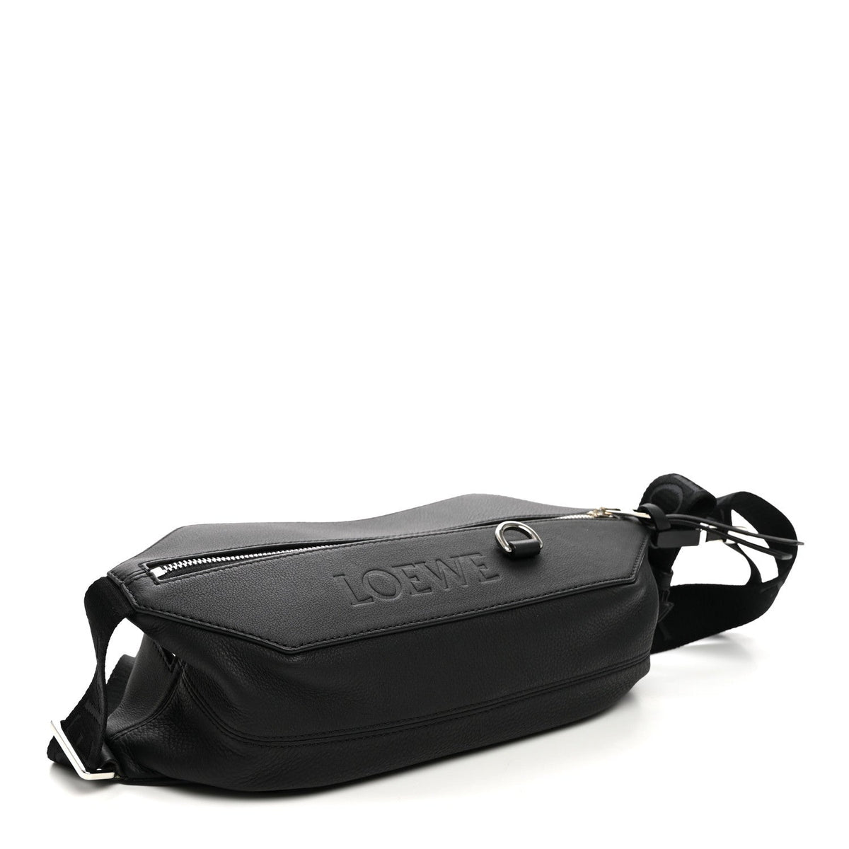 Classic Calfskin Convertible Sling Bag Black