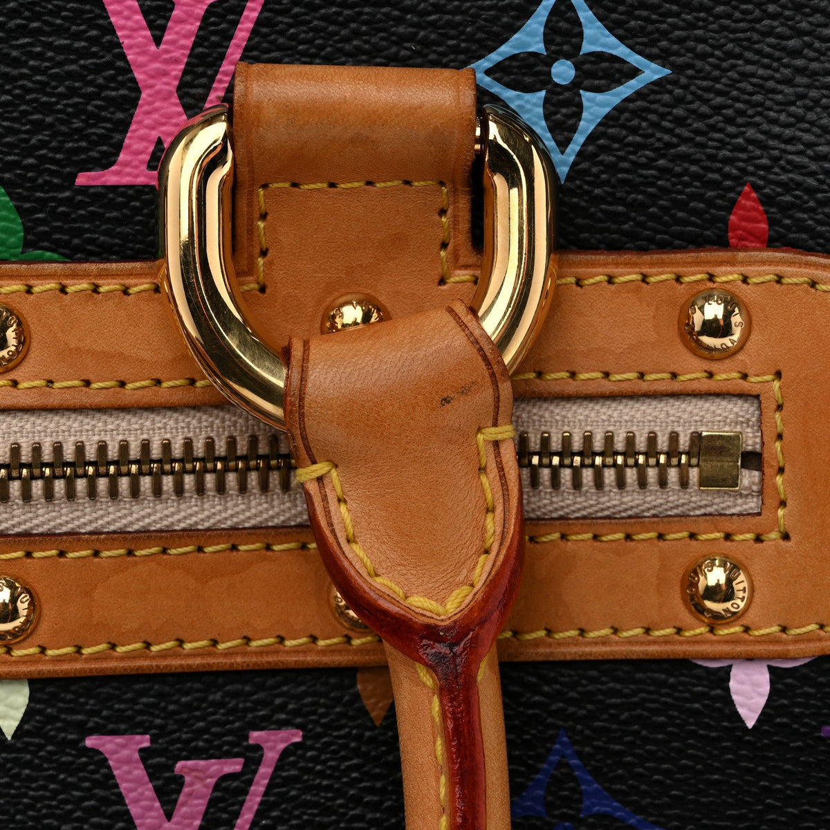 Monogram Multicolor Rita Black