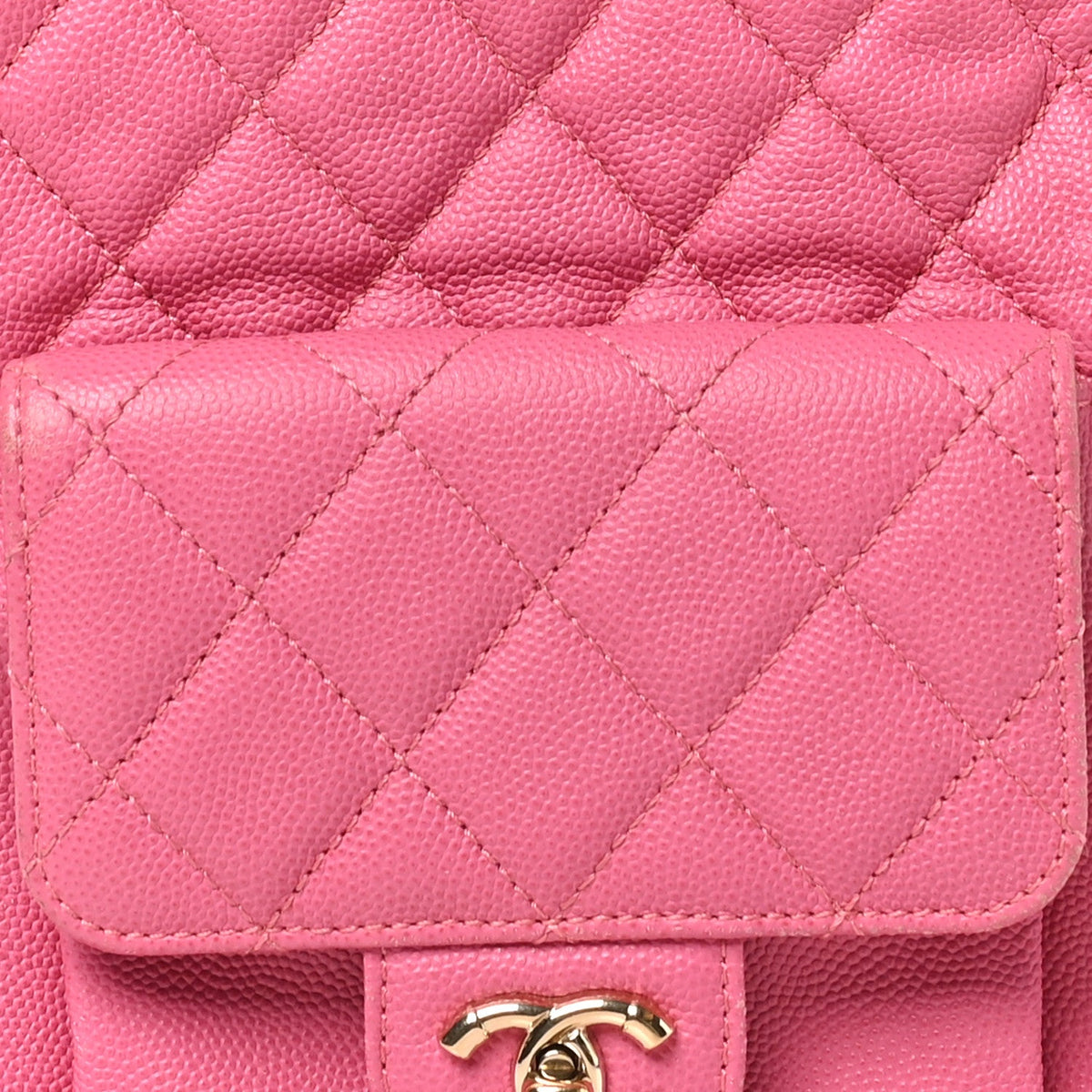 Caviar Quilted Small CC Day Backpack Pink